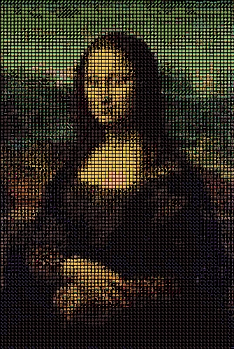 Generated image made of emoji